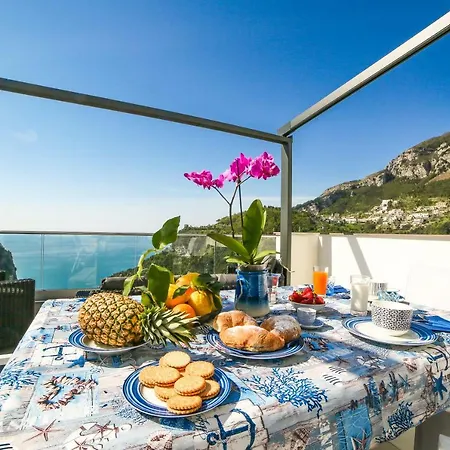 Villa Admiring Amalfi Scala Exterior foto